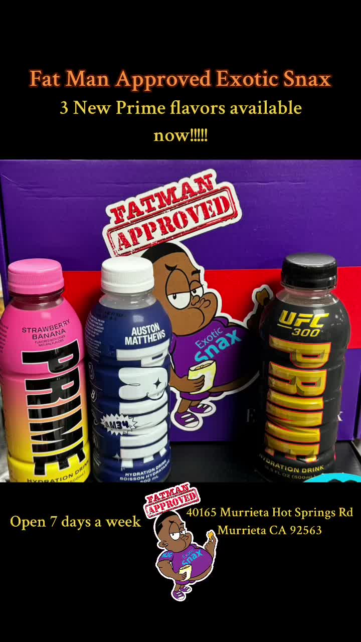 @Fat Man Approved Exotic Snax