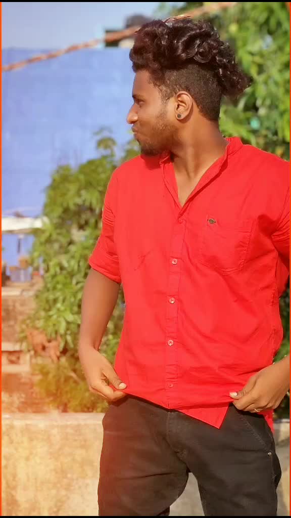 @crazy hair Karthick