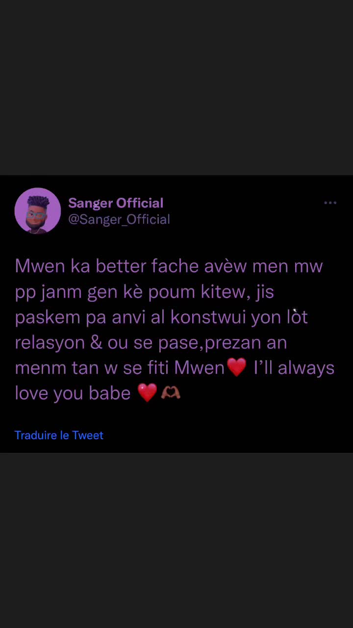 @Sanger99๐ฅ๐ผ๐๏ธ