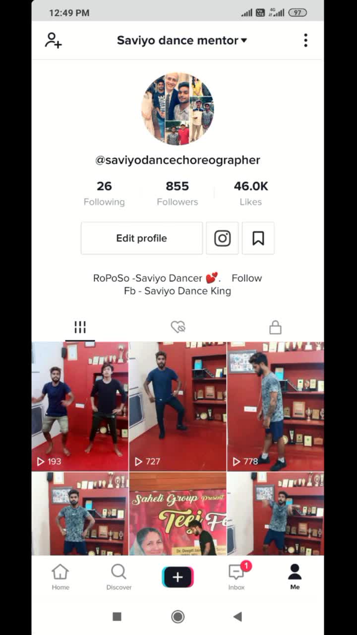@Saviyo dance mentor