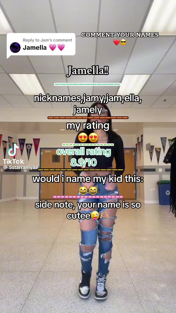 @rating your name!!🥰😛