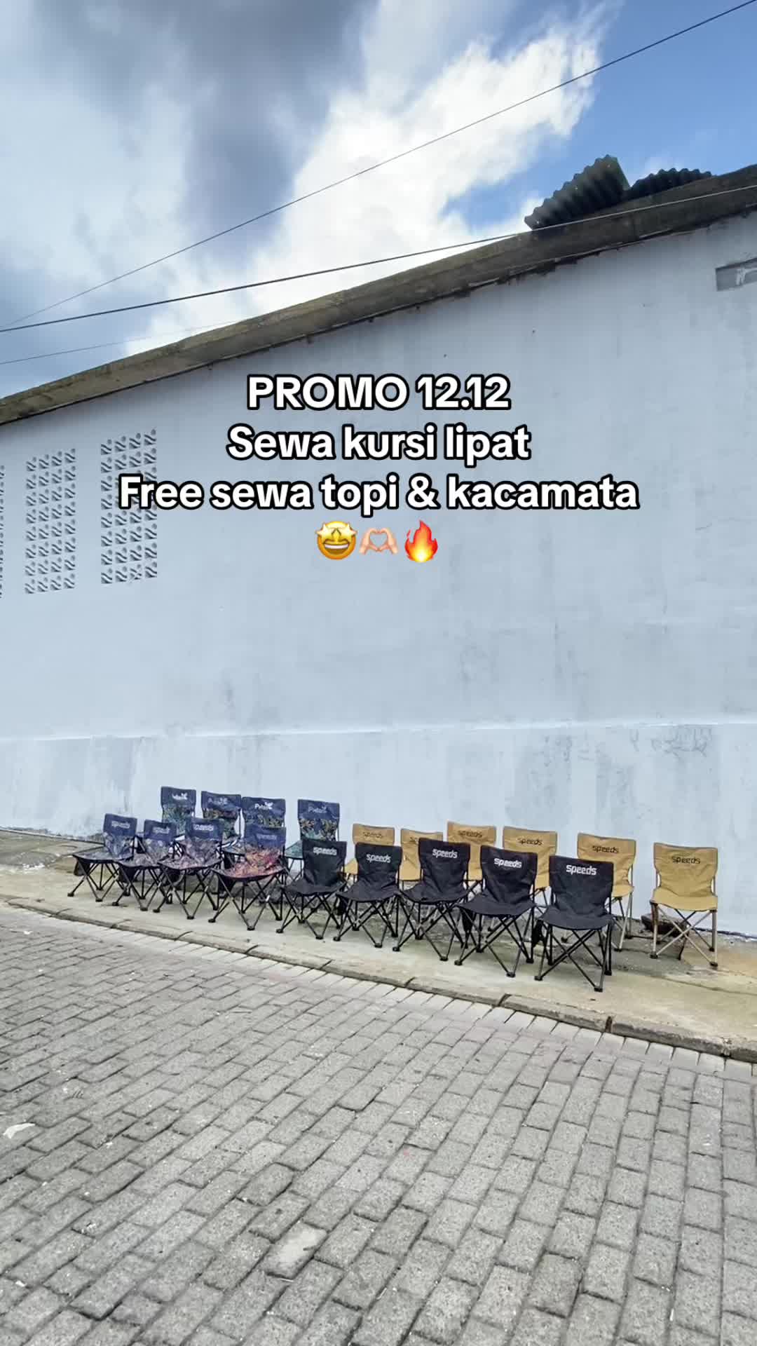 @SEWA KURSI LIPAT MANADO