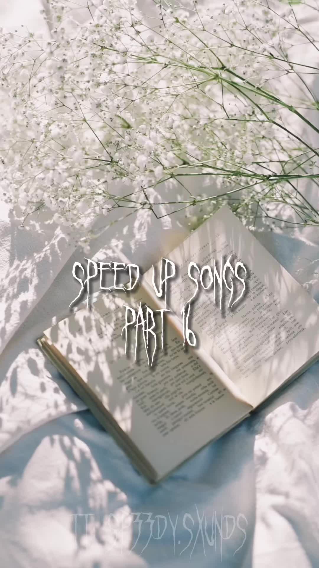 @sped up songs