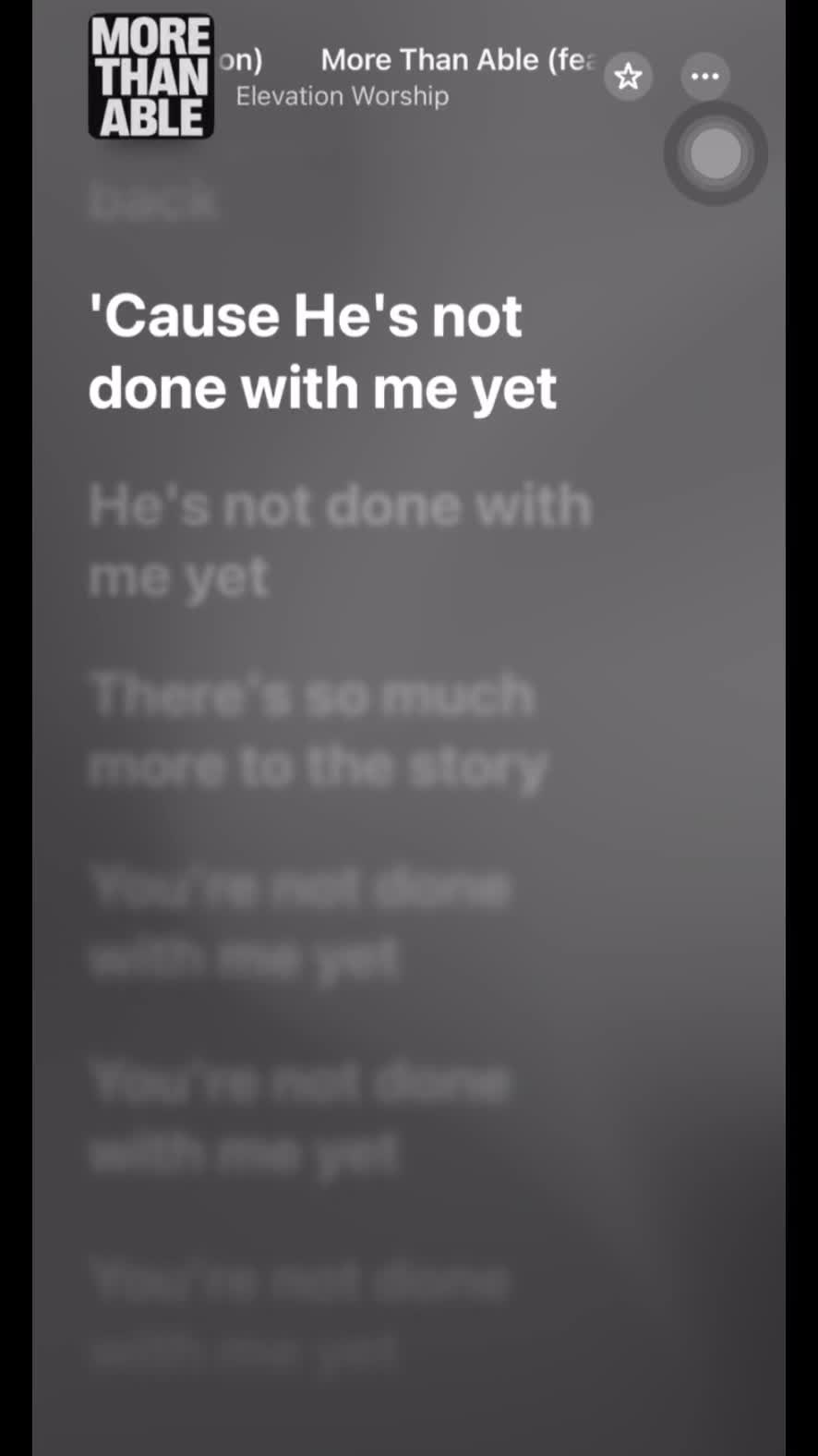 @Minute of Worship