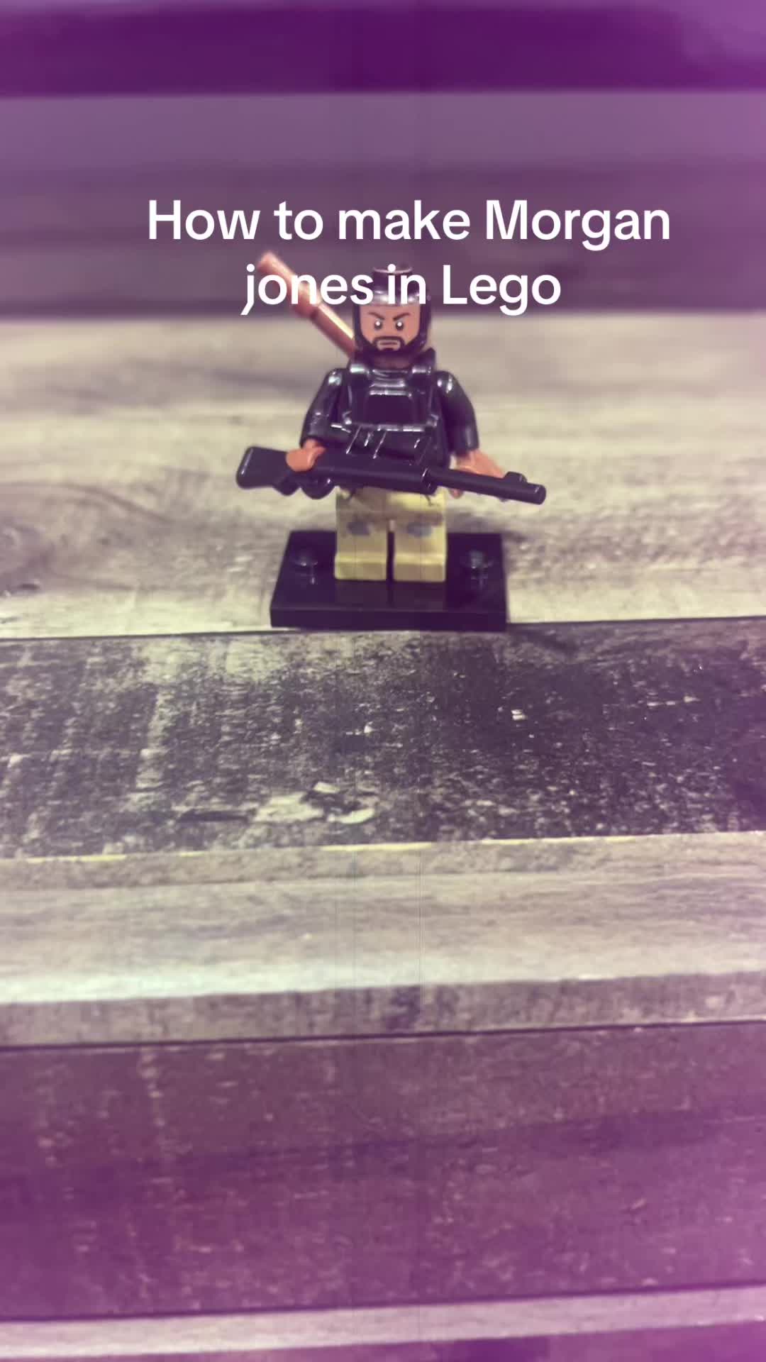 @Lego walking dead  mini figure