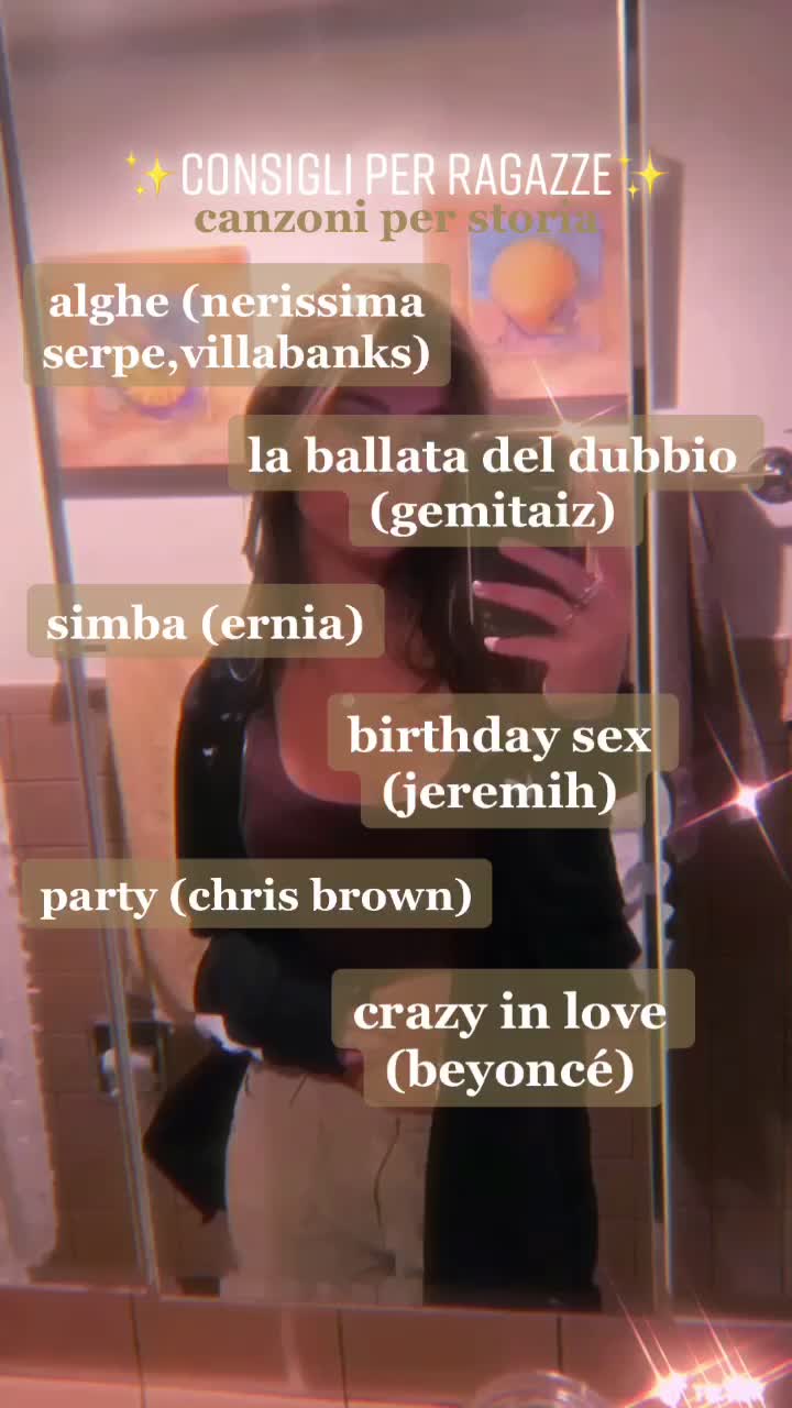 @consigli per girls🦋