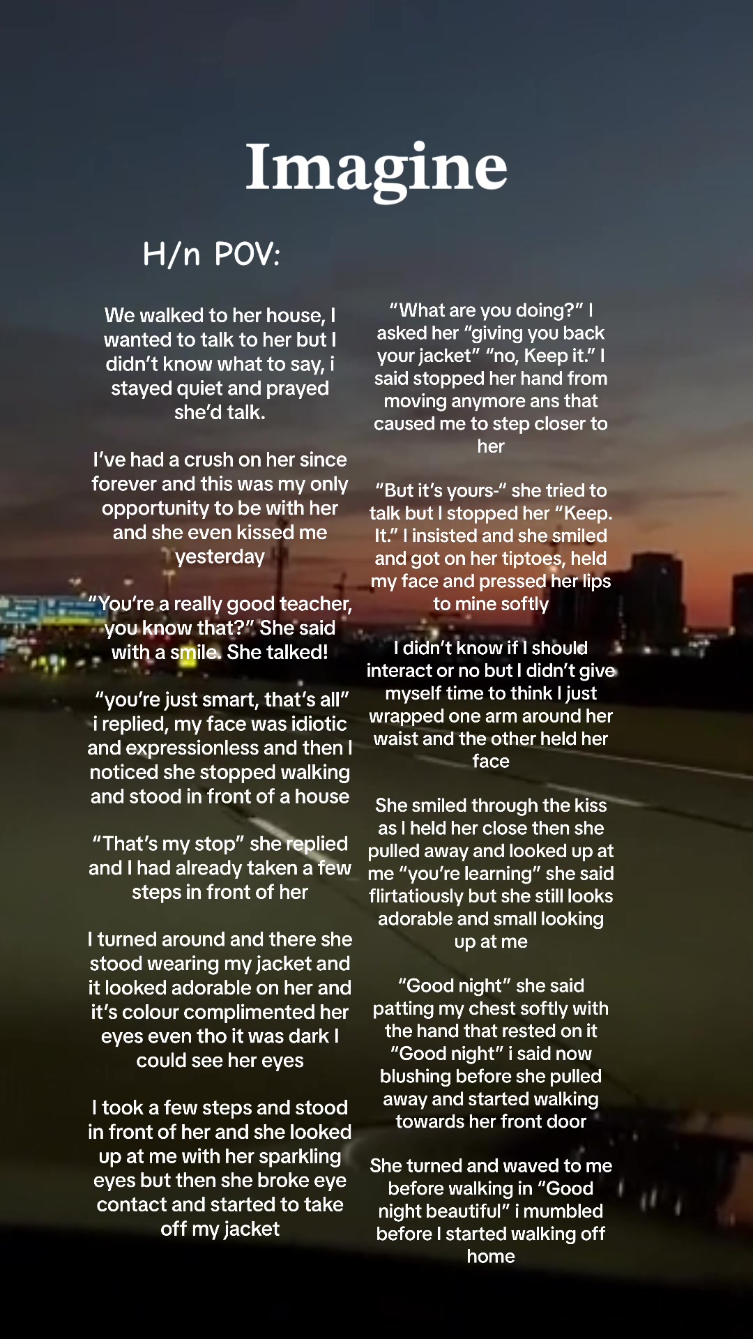 @Imagine <3
