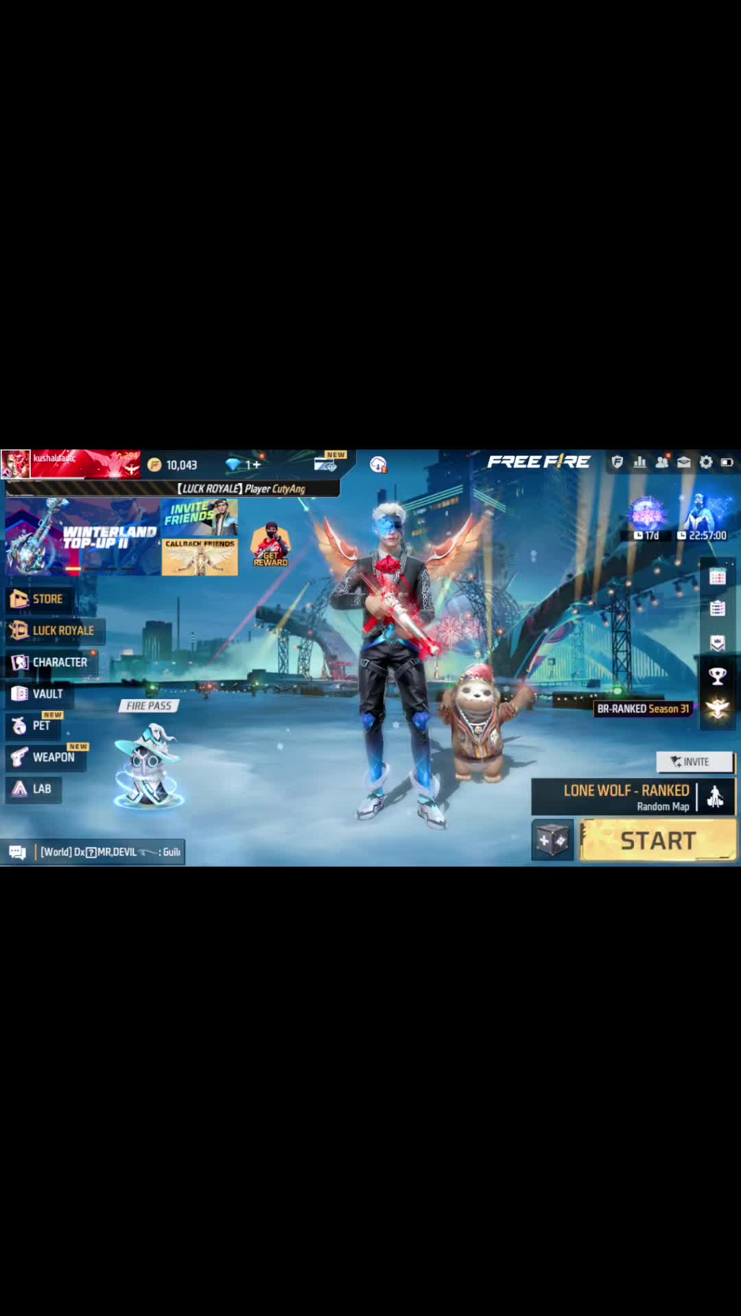 @Kushaldada;hero