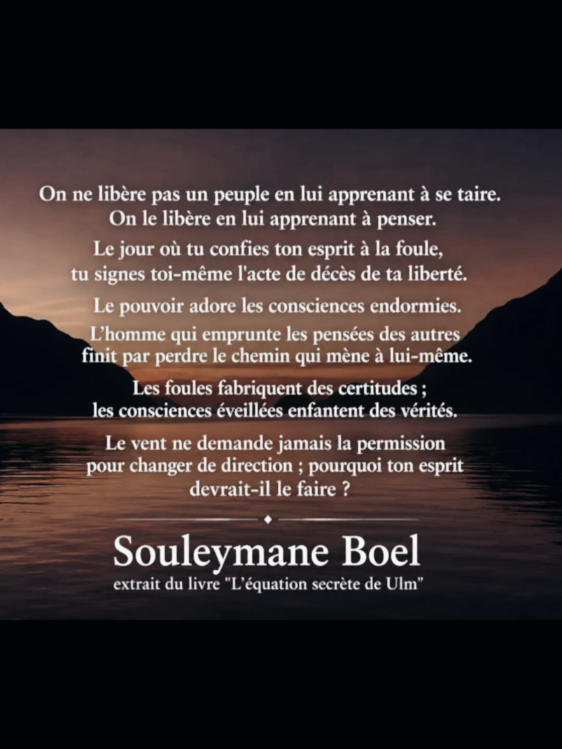 @Scenariste Souleymane Boël