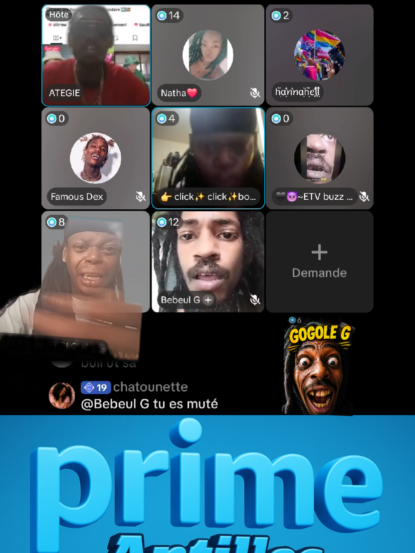 @prime vidéos Antilles