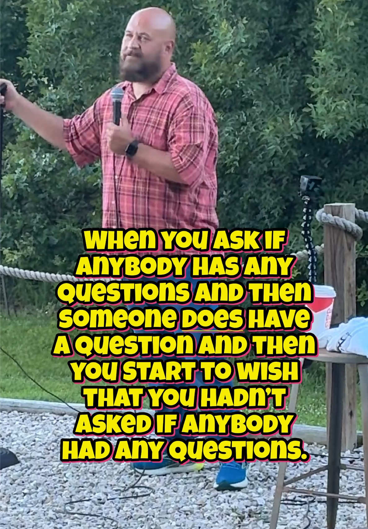 @Comedian Mike Baldwin