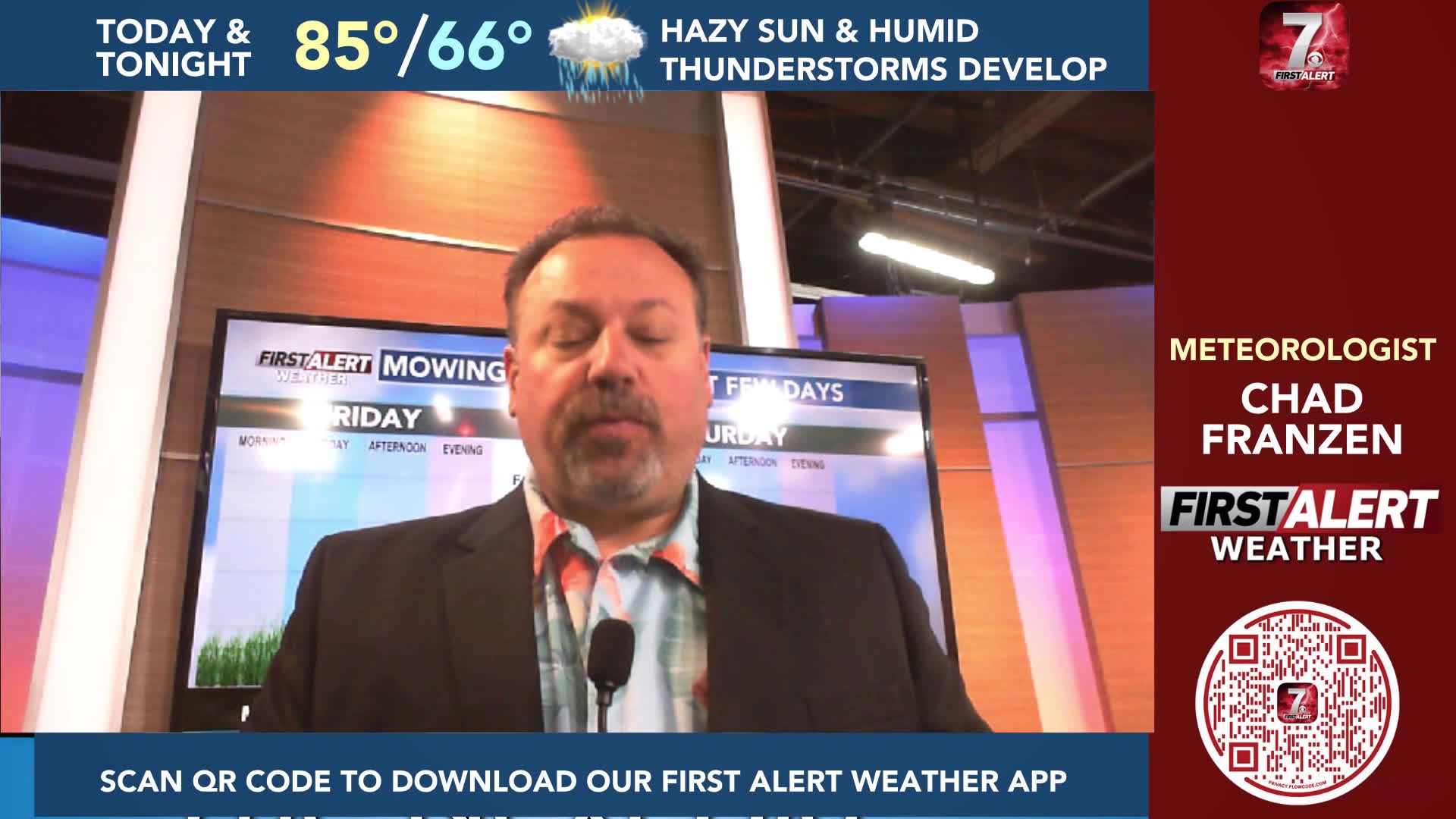 @Meteorologist Chad Weather
