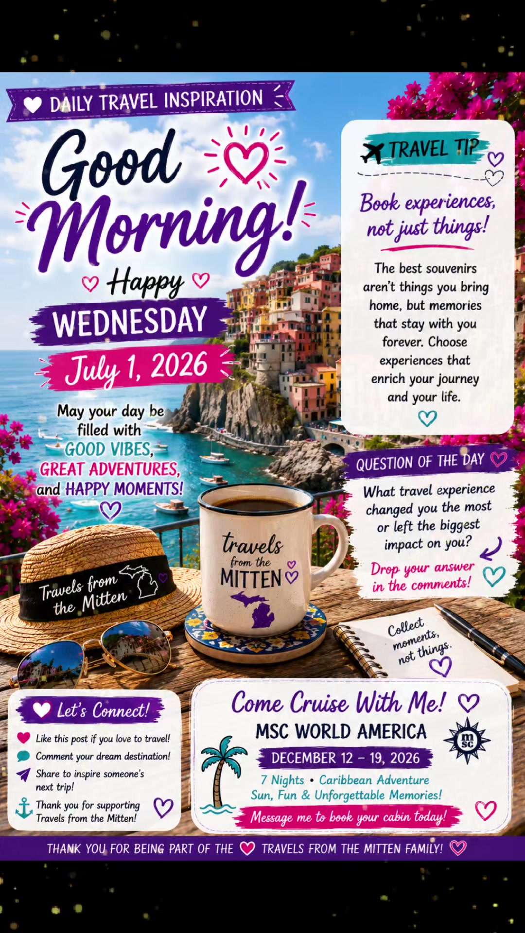 @TravelsFromTheMitten ❌💲🚢