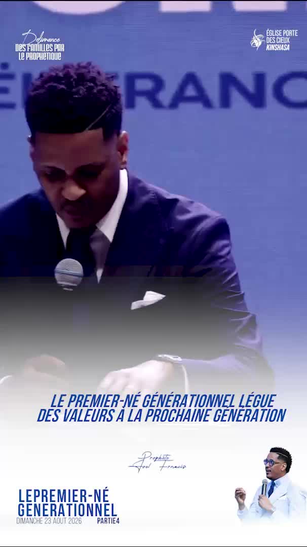 @Prophète Joël Francis Tatu