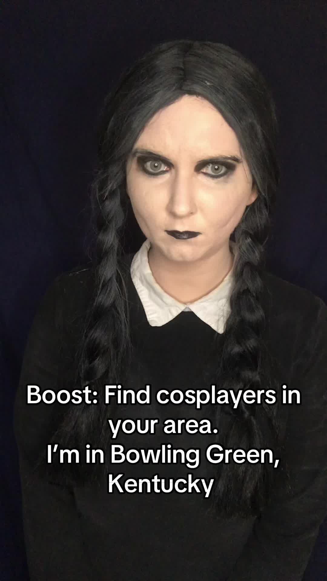 @Wednesday Addams Cosplayer🖤