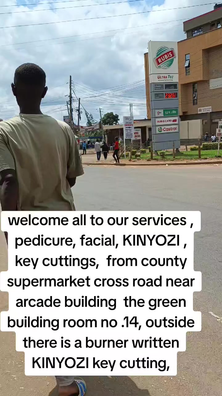 @kinyozi Key cutting kenol
