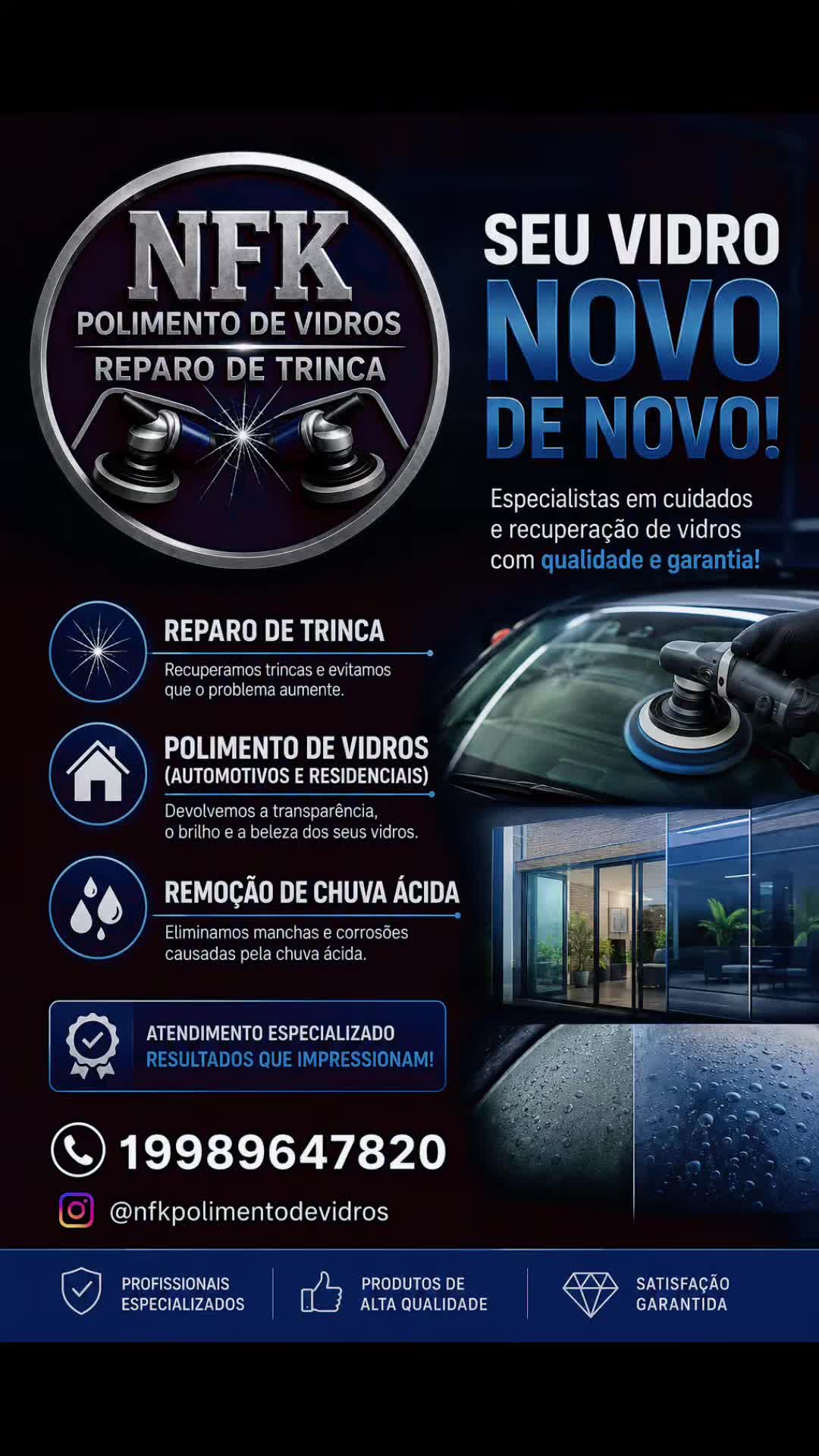 @NFK POLIMENTO DE VIDROS