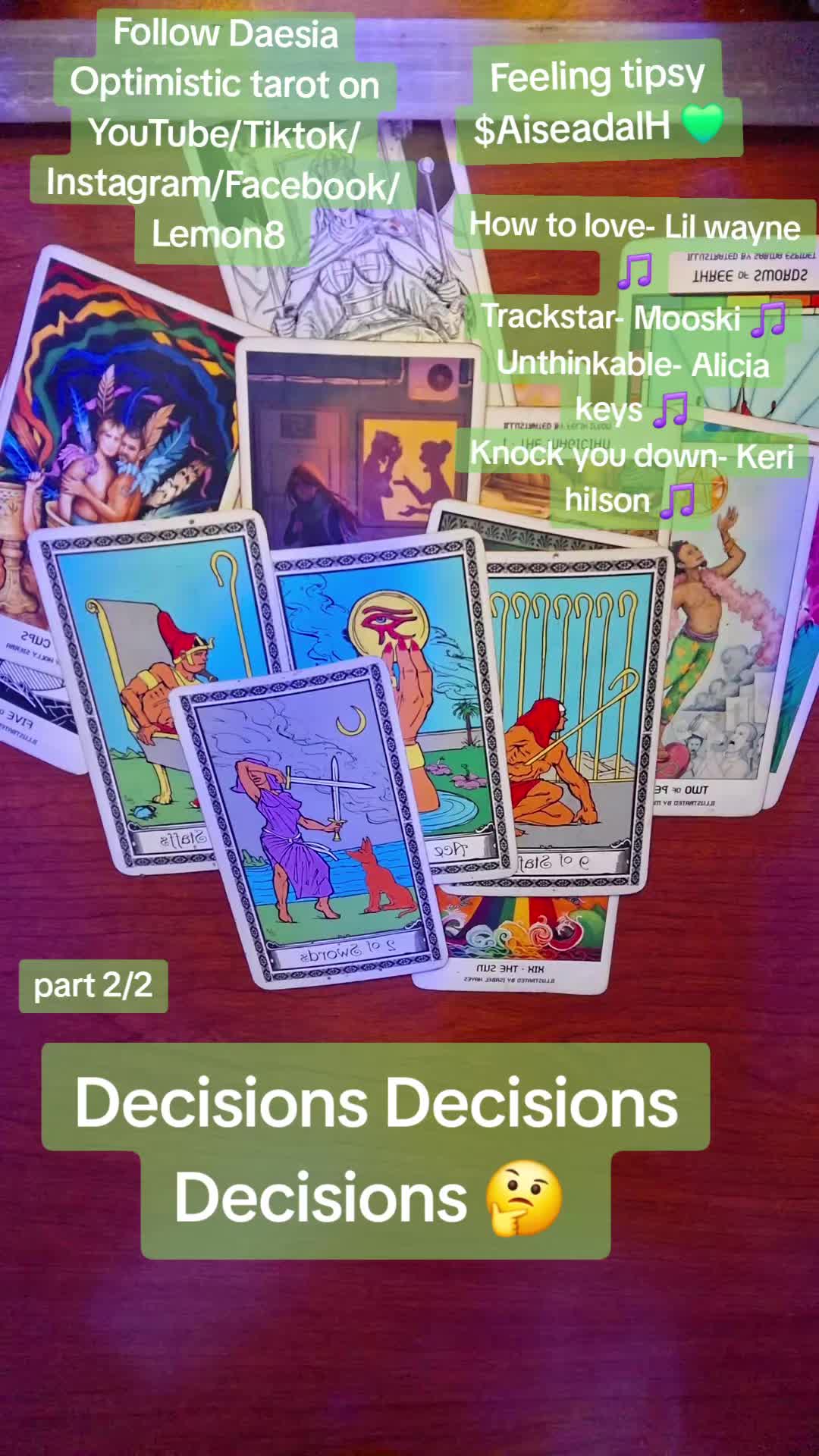 @Daesia Optimistic Tarot