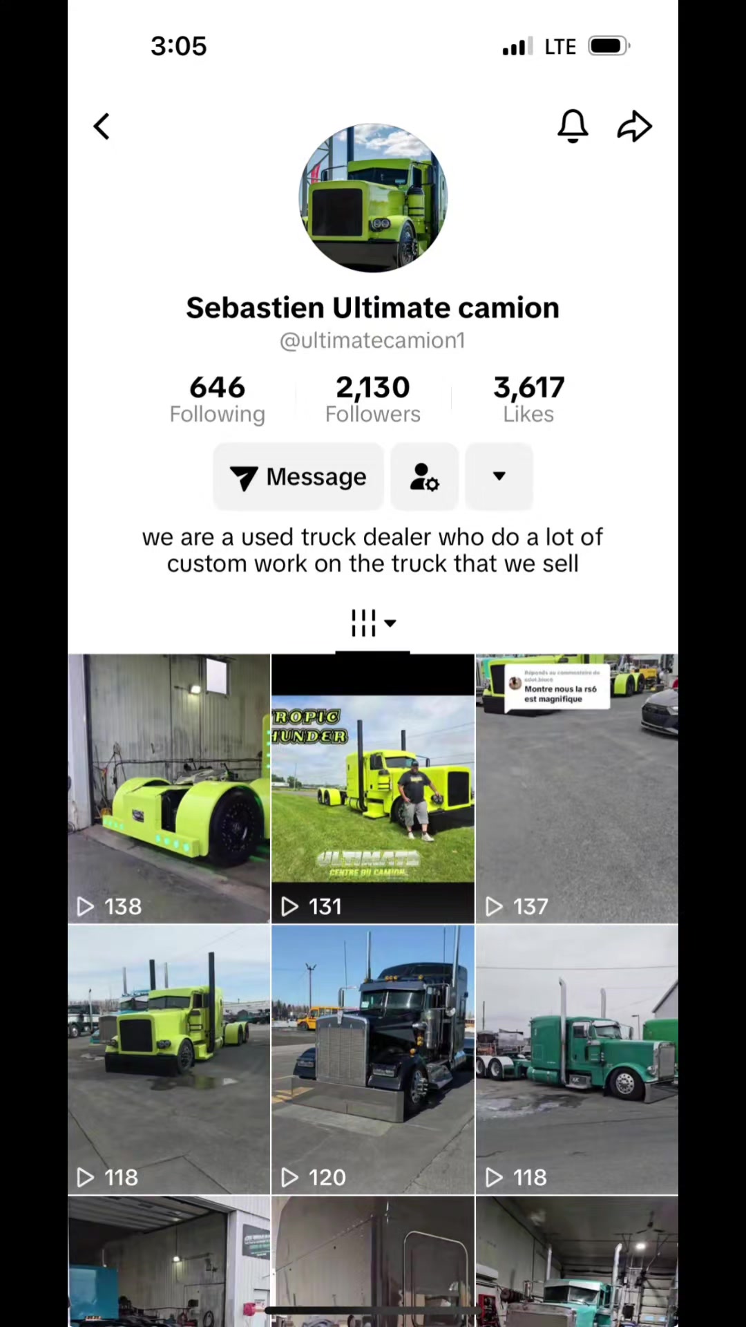 @Sebastien Ultimate camion