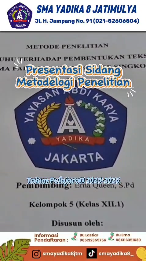 @SMA YADIKA 8