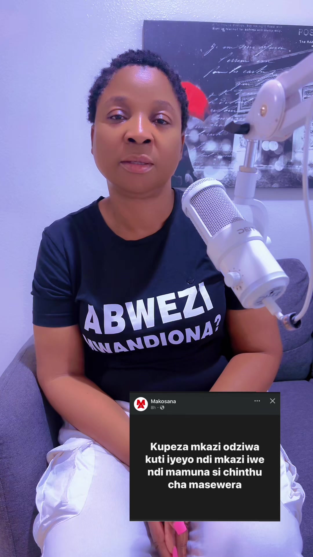 @Abwezi Mwandiona?