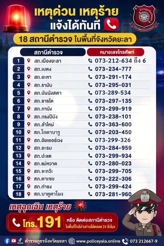 @ประชาสัมพันธ์จังหวัดยะลา