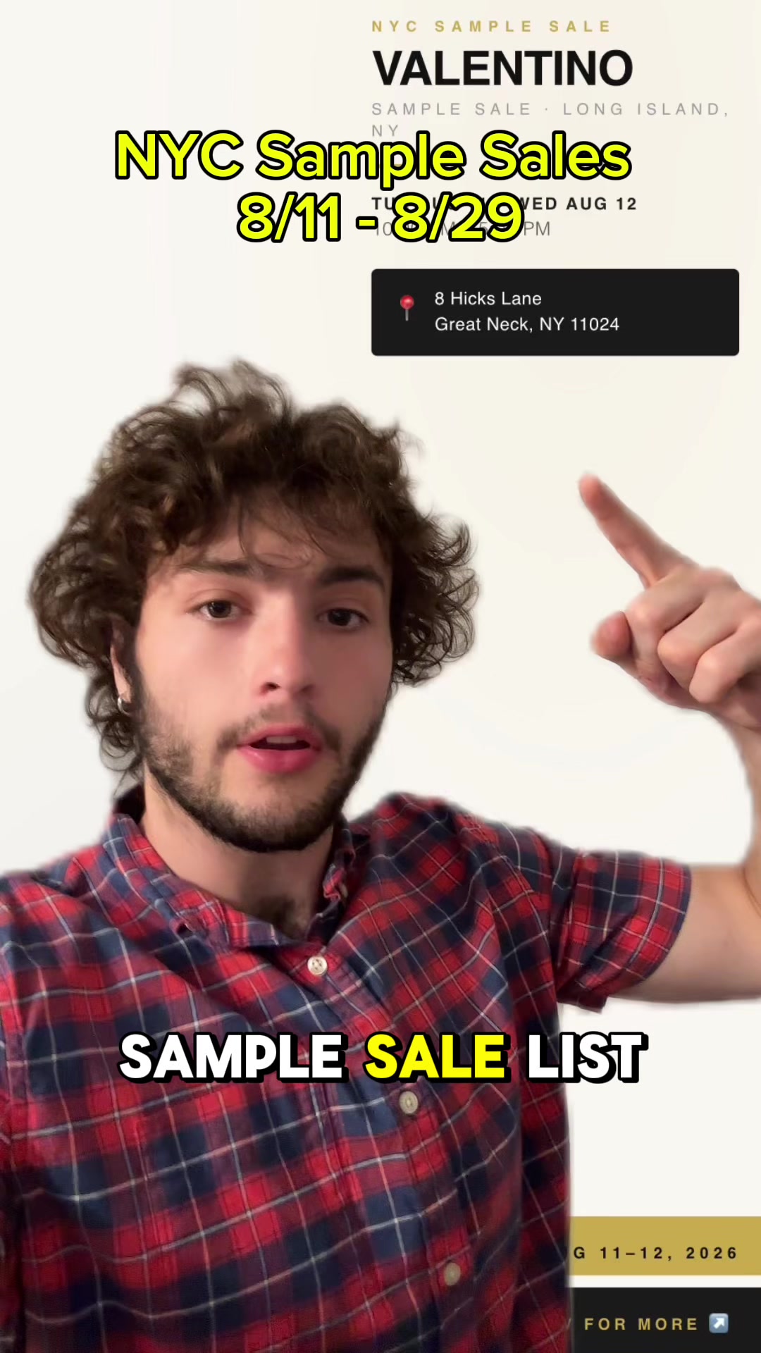 @Jack‘s Sample Sale News