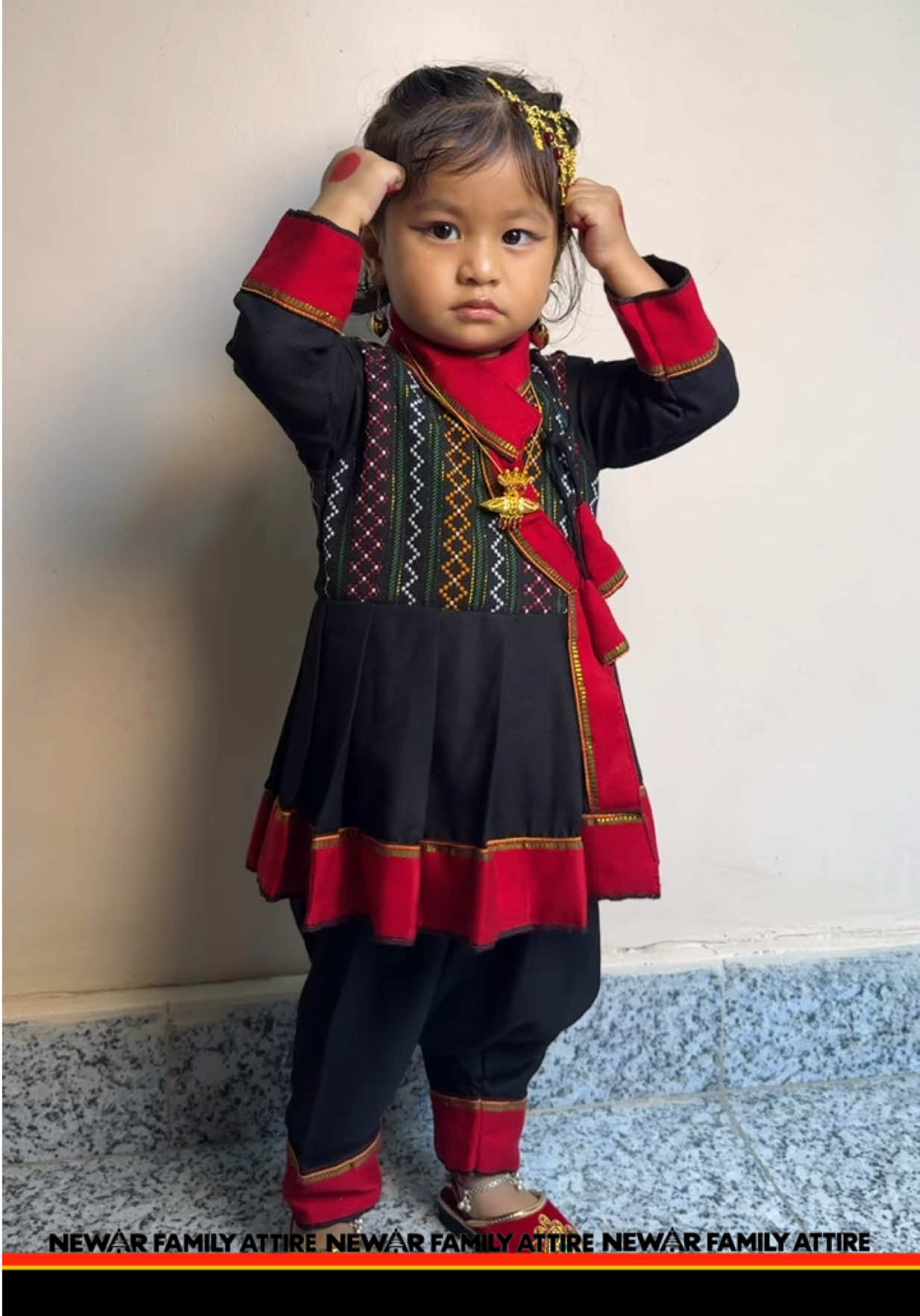 @Newar Family Attire