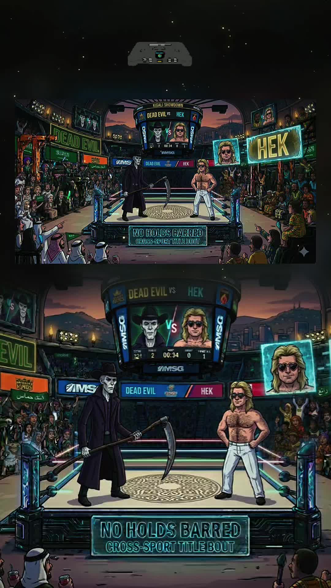 @Ultimate Wrestling Fan Warrior