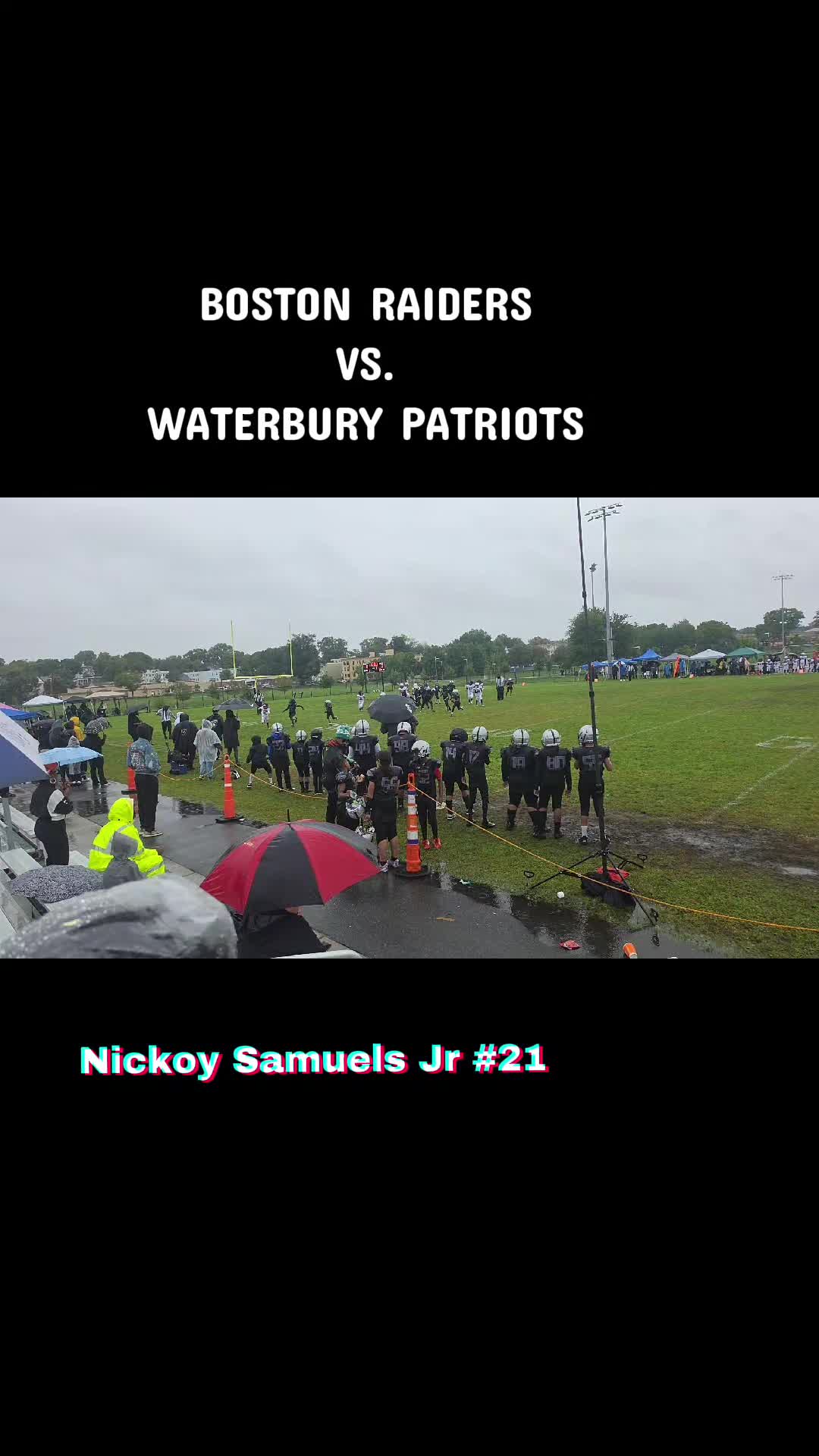 @Nickoy Samuels Jr. Football
