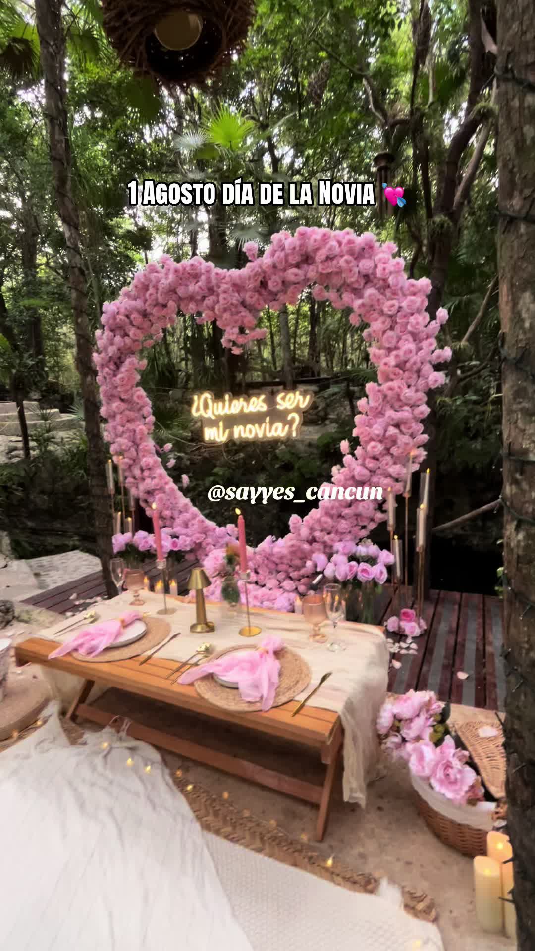 @Propuesta de matrimonio Canc&uacute;n