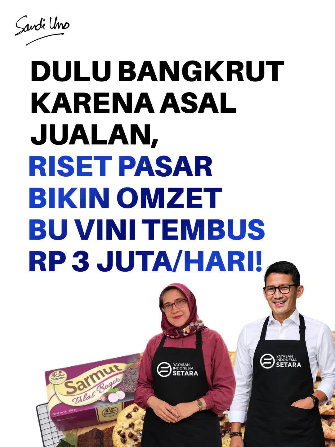@Sandiaga Uno