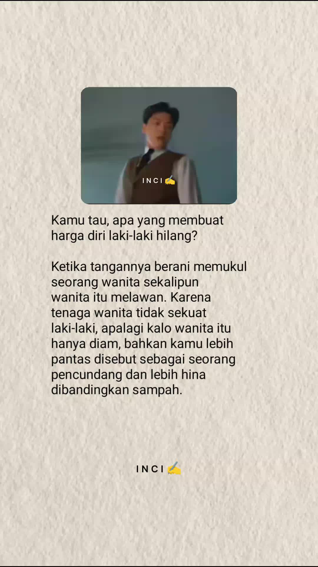 @I N C I ✍️