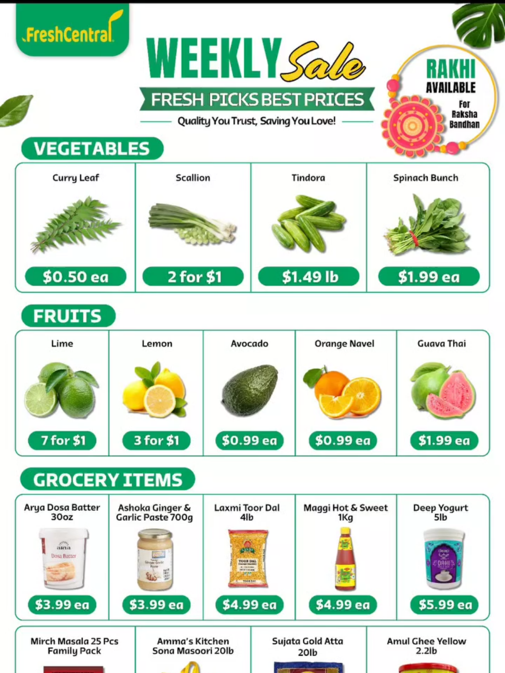 @FRESH CENTRAL GROCERY