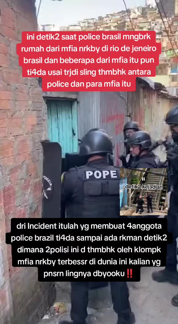 @rio de janeiro brasil incident