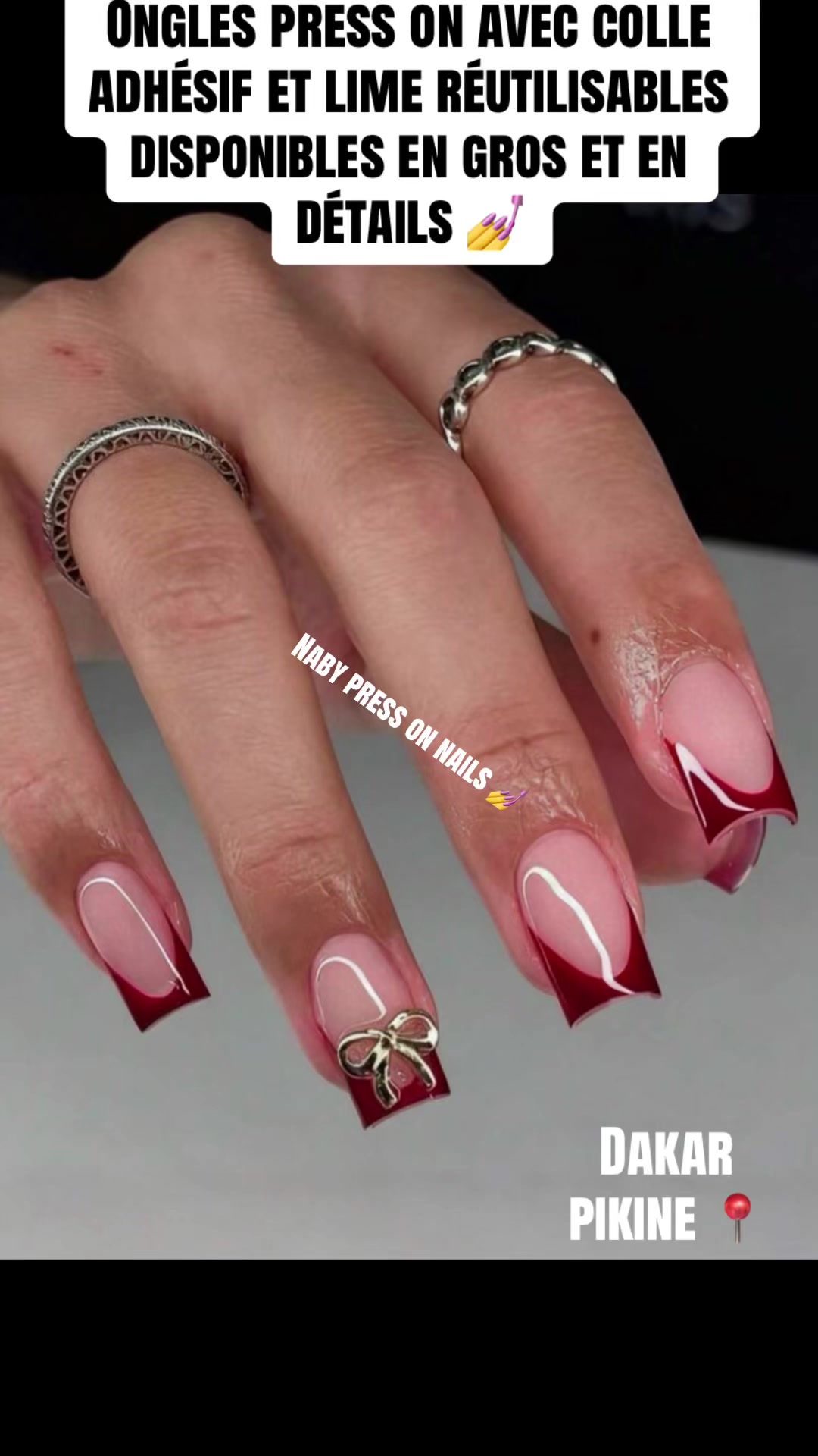 @Naby press on nails 💅