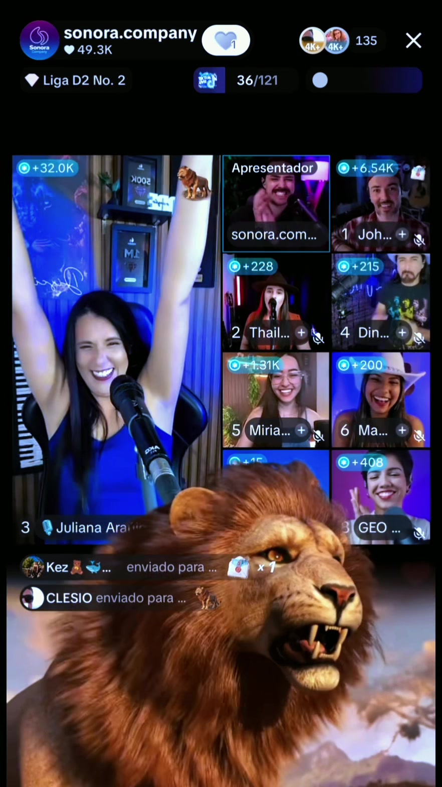 @🎙️Juliana Ara&uacute;jo 🧢🚂🐯🦁