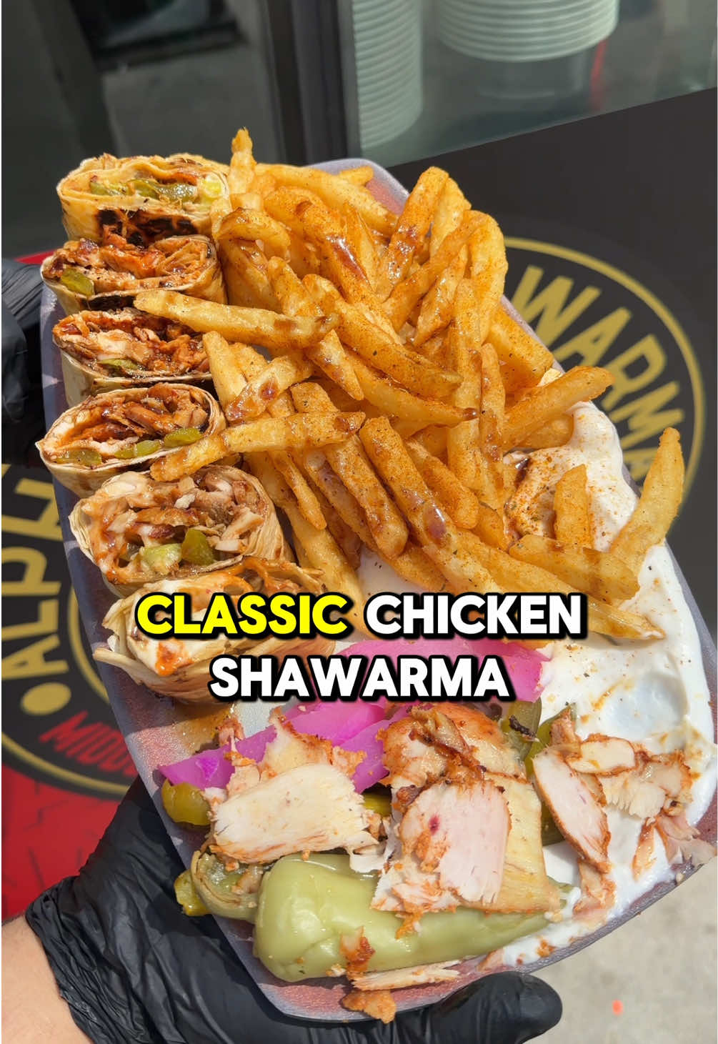 @Alpha’s shawarma