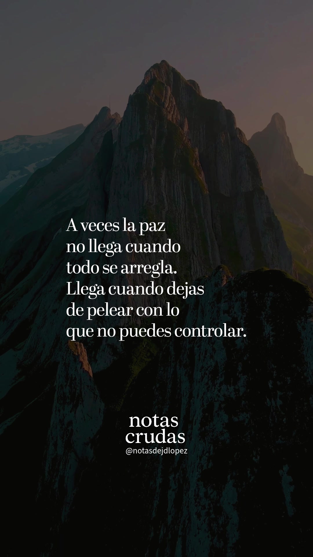 @Notas Crudas