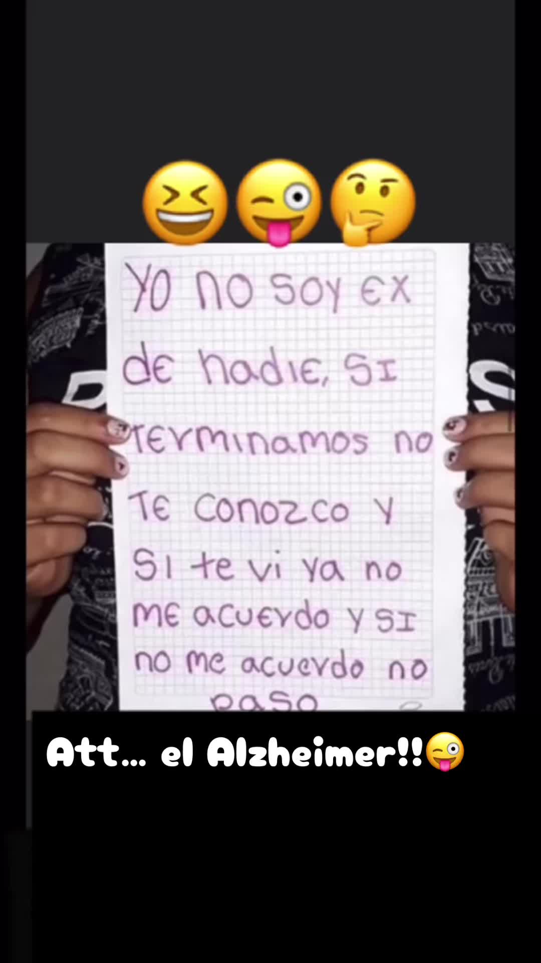 @Que te valga quién soy. !! 😜