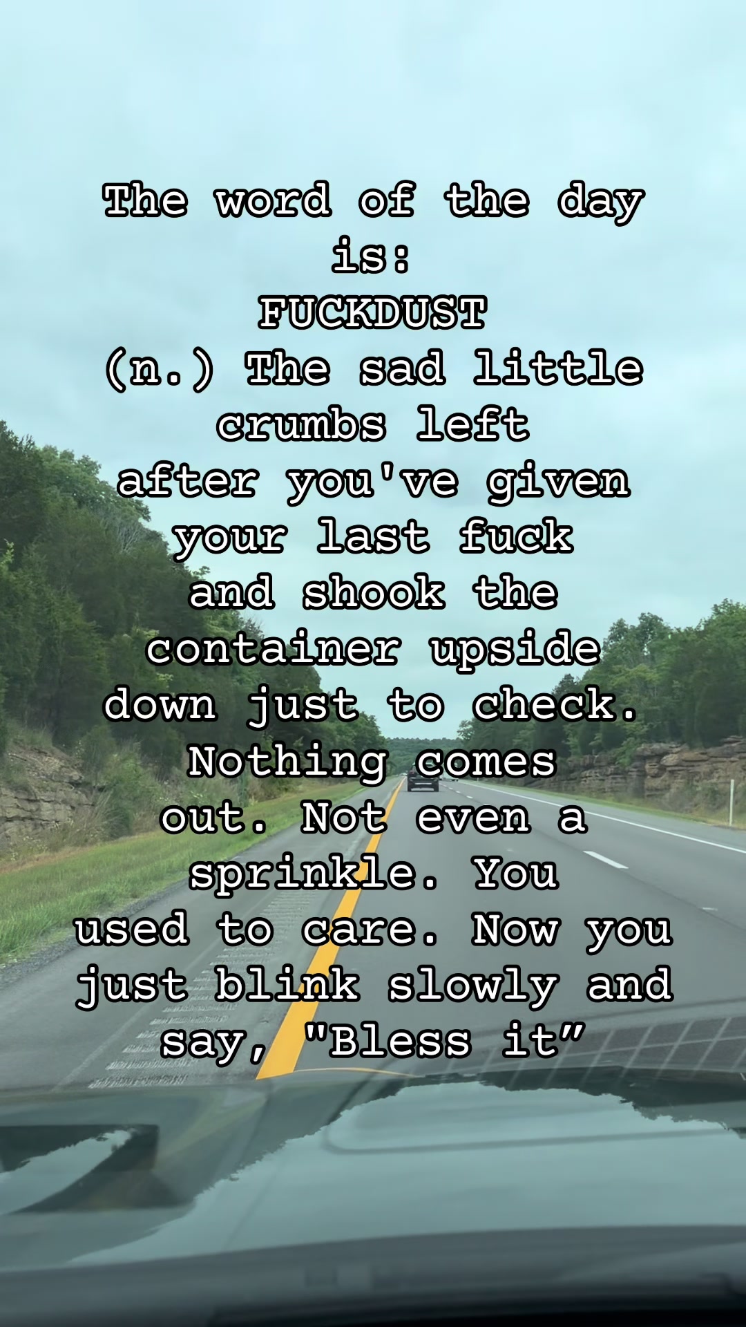 @Backroad Thoughts✌️❌