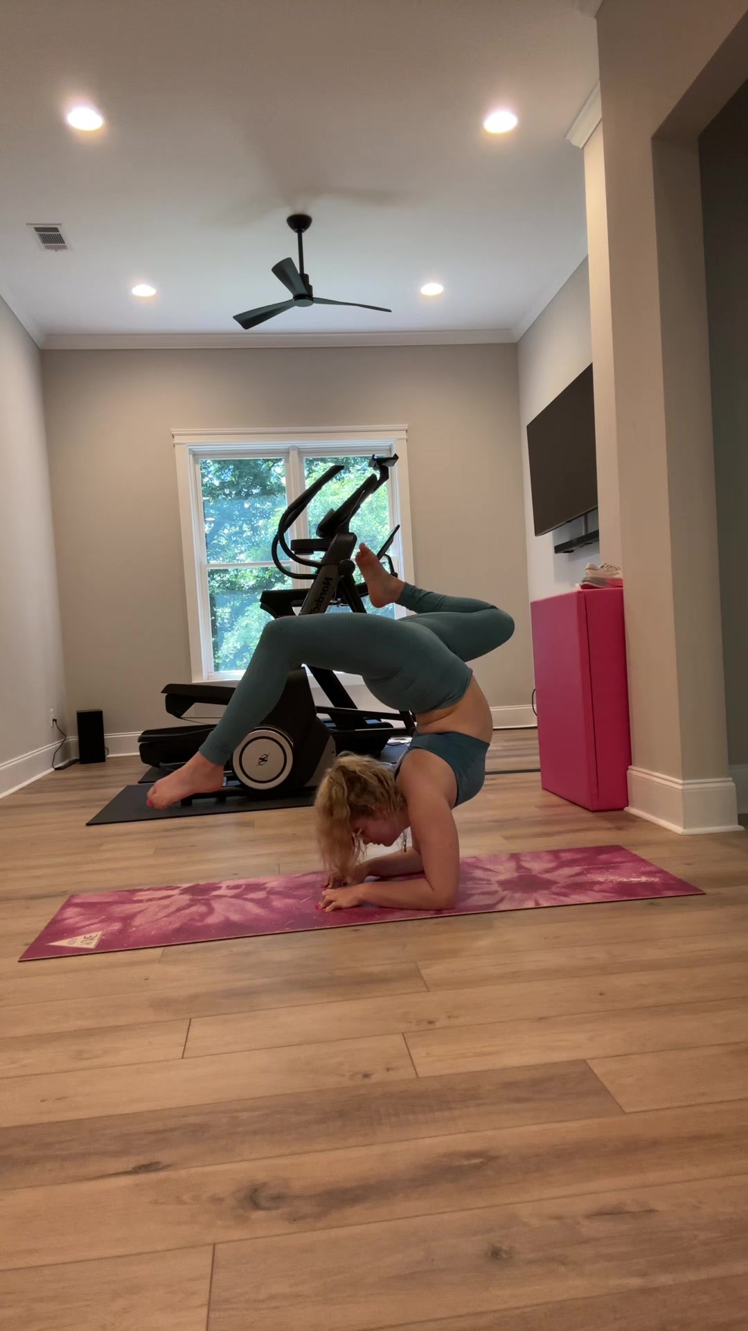 @Olivia is very flexible