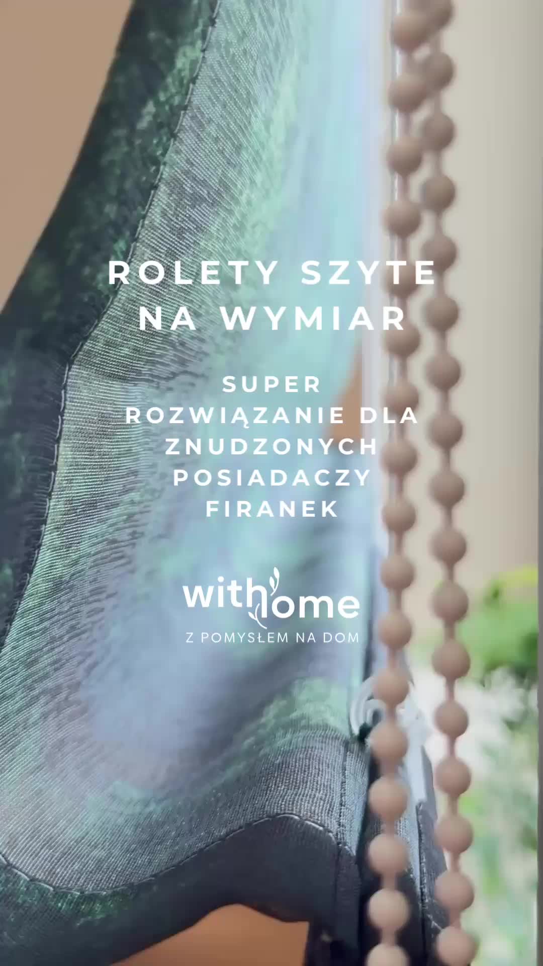 @Withome Firany Zasłony Rolety