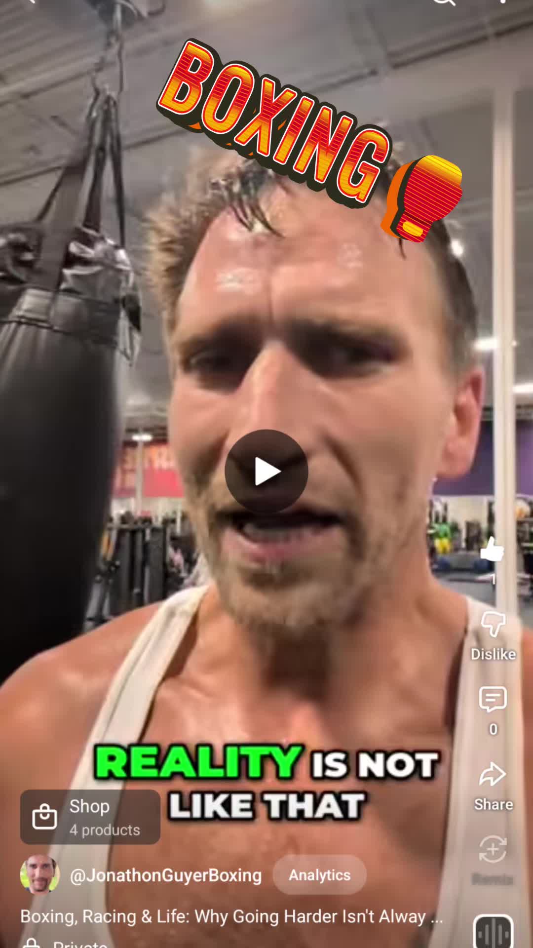 @Jonathon Guyer Boxing Shop