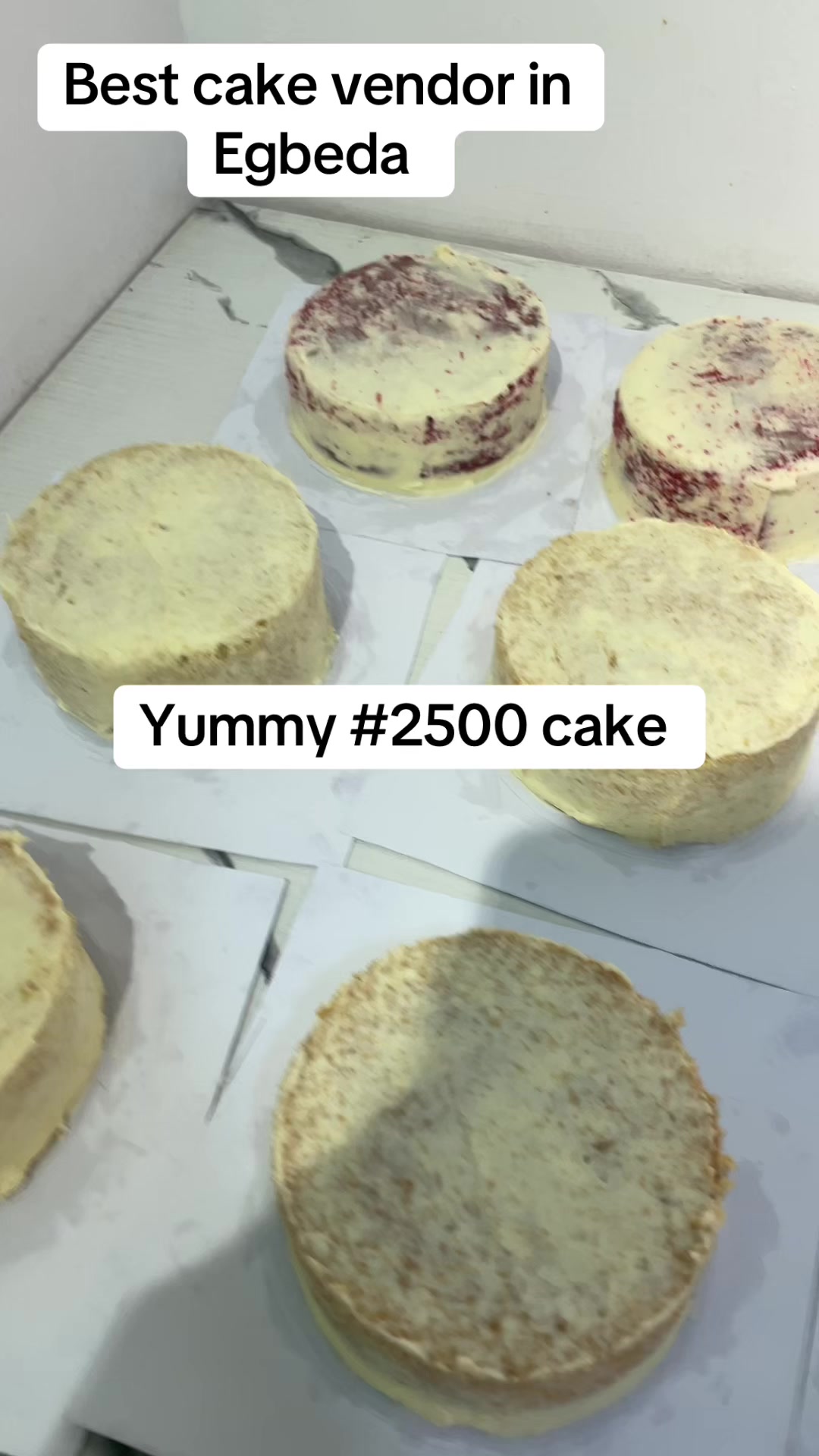 @Cakes In Egbeda/ 2500 cakes