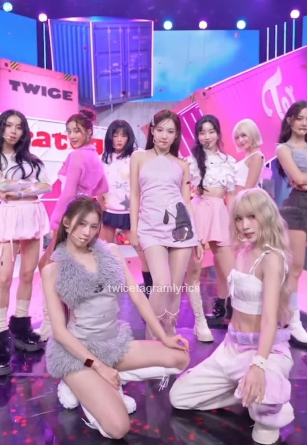 @twice lyric videos