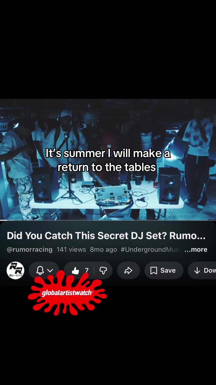 @GAW DID 🌎 GLOBAL ARTIST WATCH