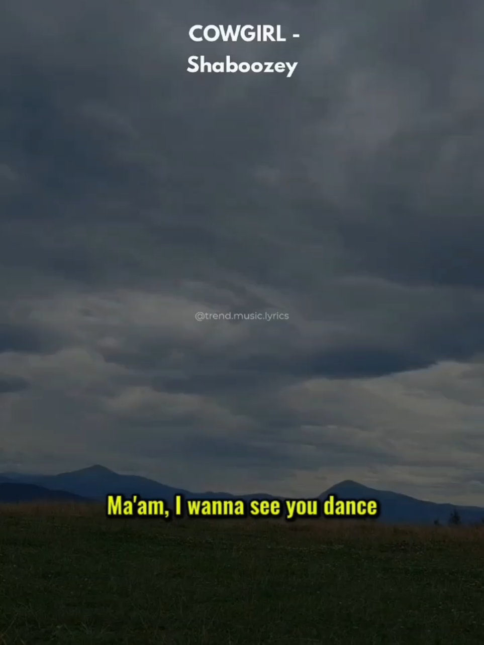 @Trend Music Lyrics
