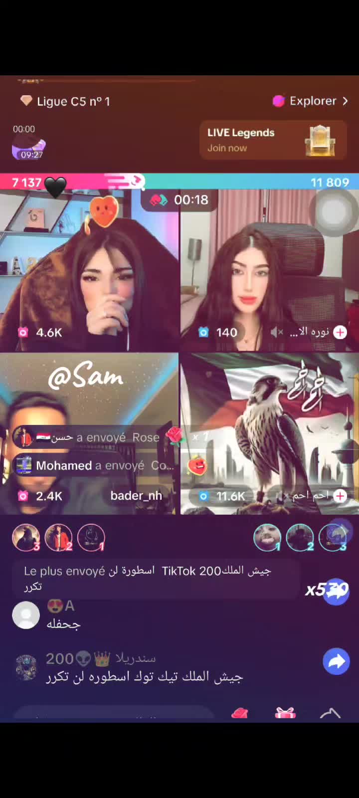 @&Iuml;bTiss&atilde;mجيش لينوسة ـTikTok 200