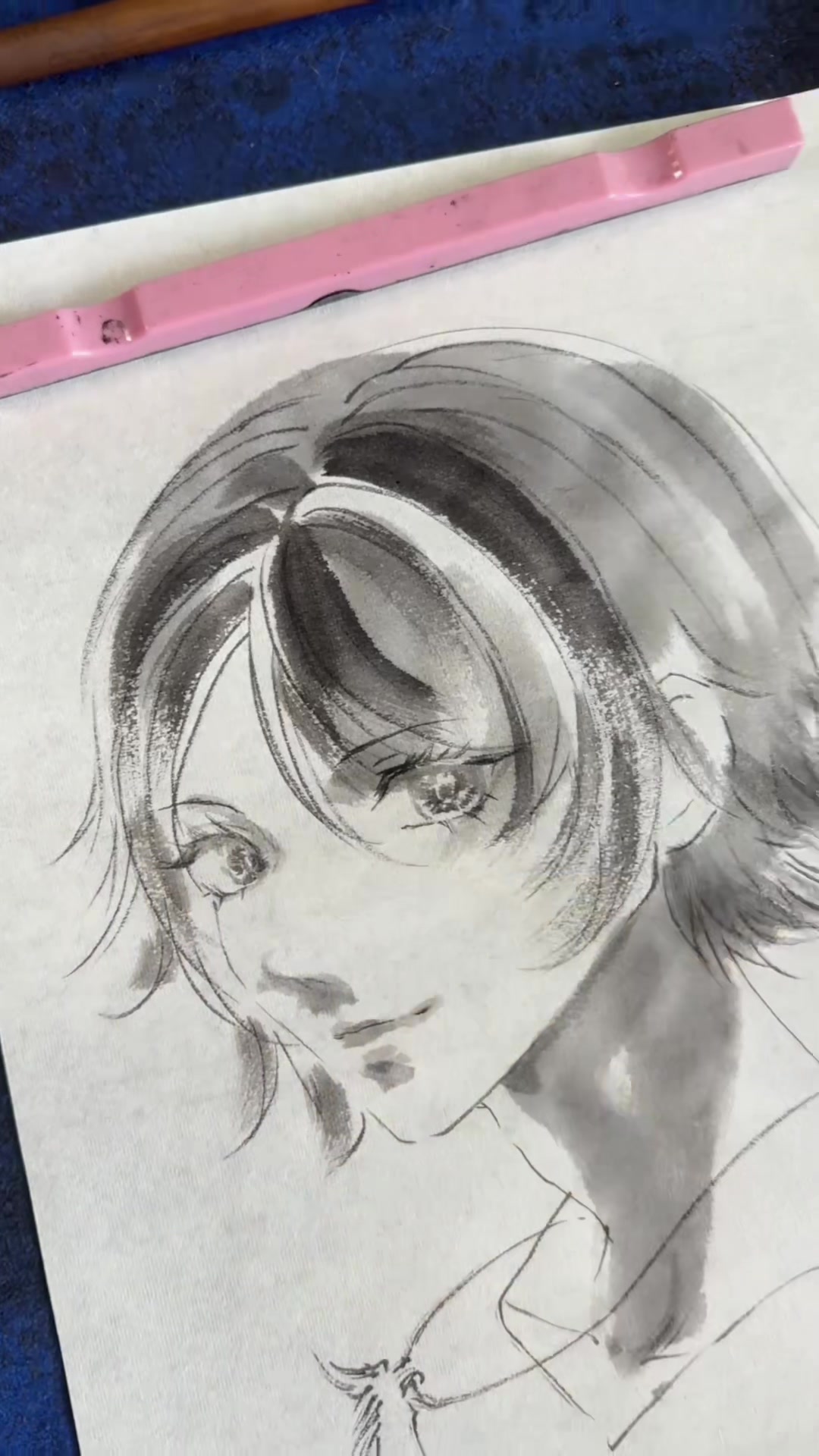 @まさい【うーちゃんちの墨絵画家】